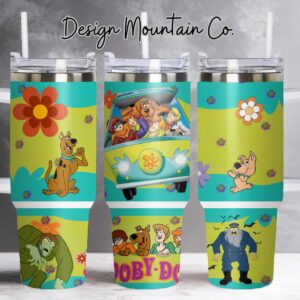 A Goofy Movie Disney Cartoon Custom Stanley Quencher 40oz Stainless Steel Tumbler With Handle