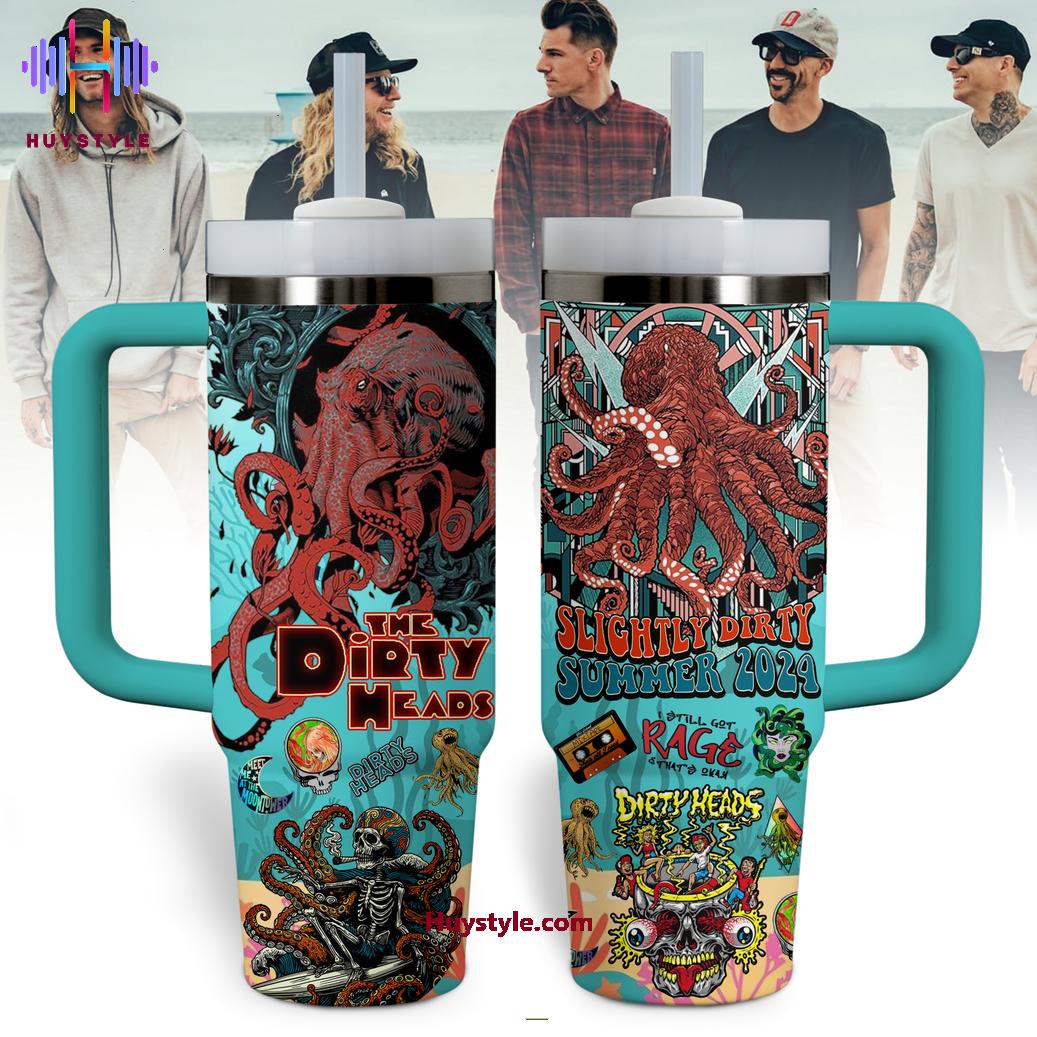Dirty Heads Music Custom Stanley Quencher 40oz Stainless Steel Tumbler With Handle
