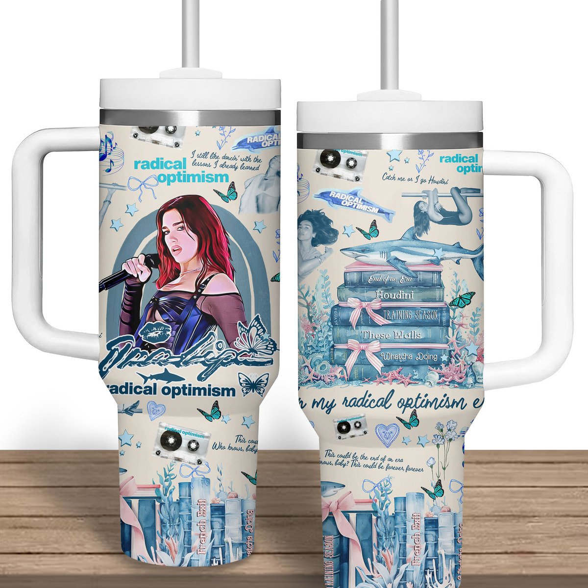 Dolly Parton Music Custom Stanley Quencher 40oz Stainless Steel Tumbler With Handle