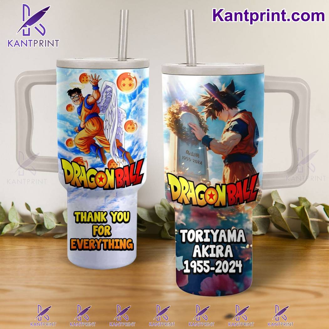Dragon Ball Movies Custom Stanley Quencher 40oz Stainless Steel Tumbler With Handle