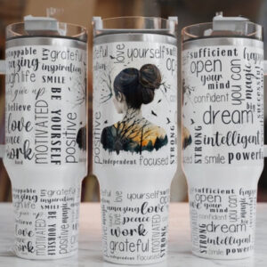 Dream Girl Custom Stanley Quencher 40oz Stainless Steel Tumbler With Handle