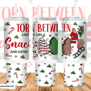 Funny Christmas Custom Stanley Quencher 40oz Stainless Steel Tumbler With Handle