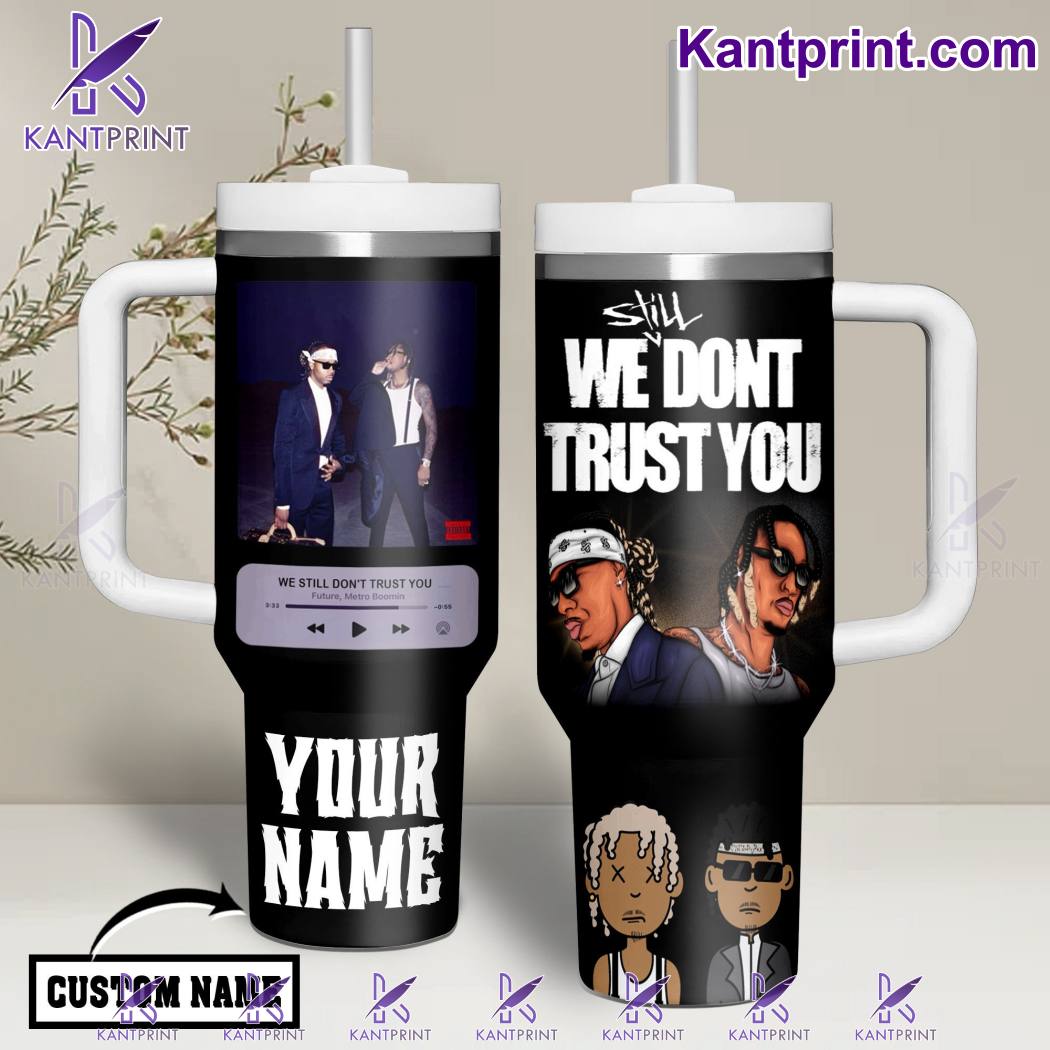 Future Metro Boomin Music Custom Stanley Quencher 40oz Stainless Steel Tumbler With Handle