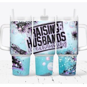 Gift for Partner Custom Stanley Quencher 40oz Stainless Steel Tumbler With Handle