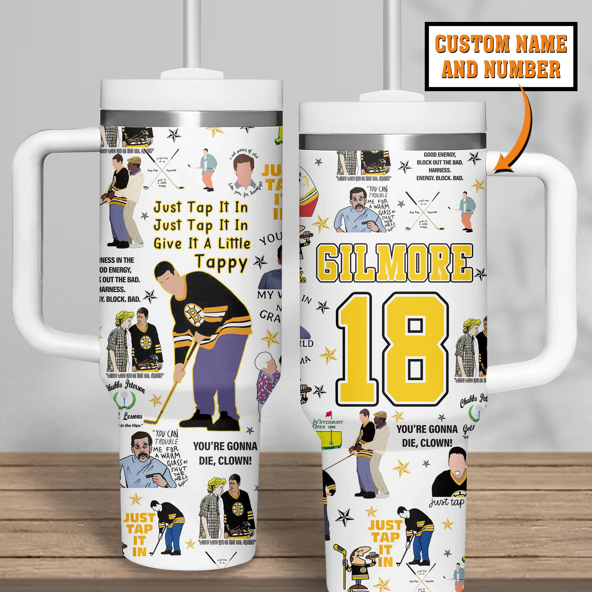 Gilmore Girls Movies Custom Stanley Quencher 40oz Stainless Steel Tumbler With Handle