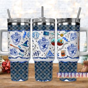 Harry Potter Custom Stanley Quencher 40oz Stainless Steel Tumbler With Handle
