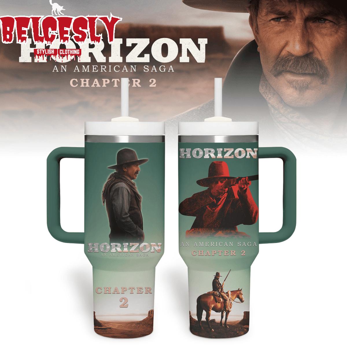 Horizon An American Saga Movies Custom Stanley Quencher 40oz Stainless Steel Tumbler With Handle