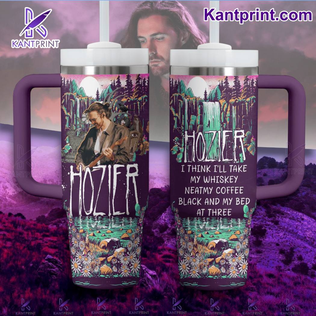Hozier Music Custom Stanley Quencher 40oz Stainless Steel Tumbler With Handle