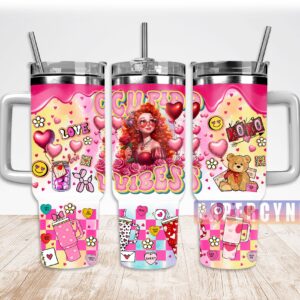 Merida Brave Custom Stanley Quencher 40oz Stainless Steel Tumbler With Handle