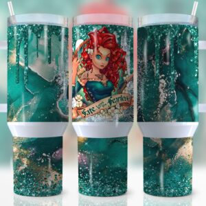 Merida Brave Disney Cartoon Custom Stanley Quencher 40oz Stainless Steel Tumbler With Handle