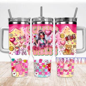 Mulan Custom Stanley Quencher 40oz Stainless Steel Tumbler With Handle
