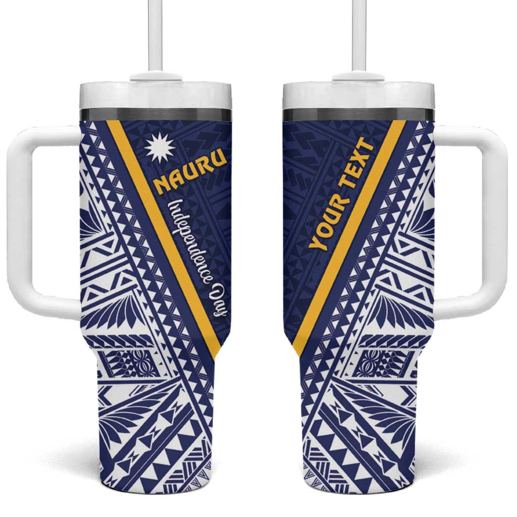 Nauru Independence Day Repubrikin Naoero Gods Will First Custom Stanley Quencher 40oz Stainless Steel Tumbler With Handle