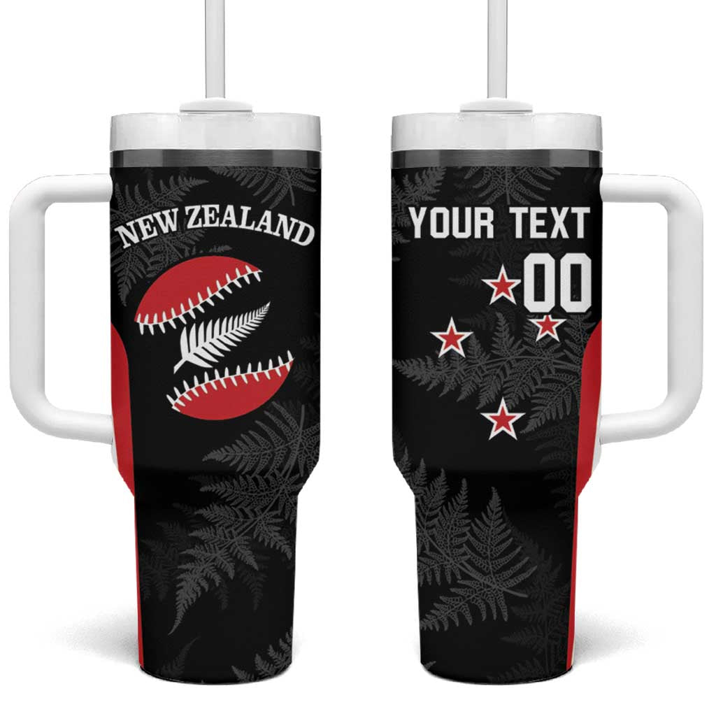 New Zealand Silver Fern Softball Go Aotearoa Custom Stanley Quencher 40oz Stainless Steel Tumbler With Handle
