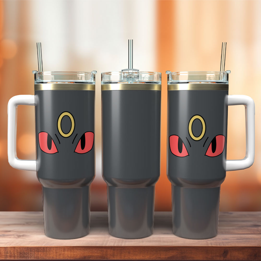 Pokemon Anime Custom Stanley Quencher 40oz Stainless Steel Tumbler With Handle