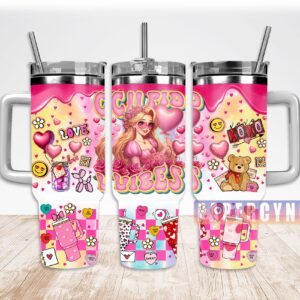 Rapunzel Custom Stanley Quencher 40oz Stainless Steel Tumbler With Handle