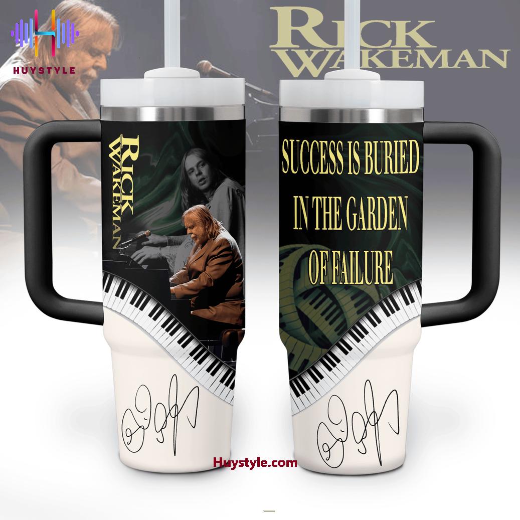 Rick Wakeman Music Custom Stanley Quencher 40oz Stainless Steel Tumbler With Handle