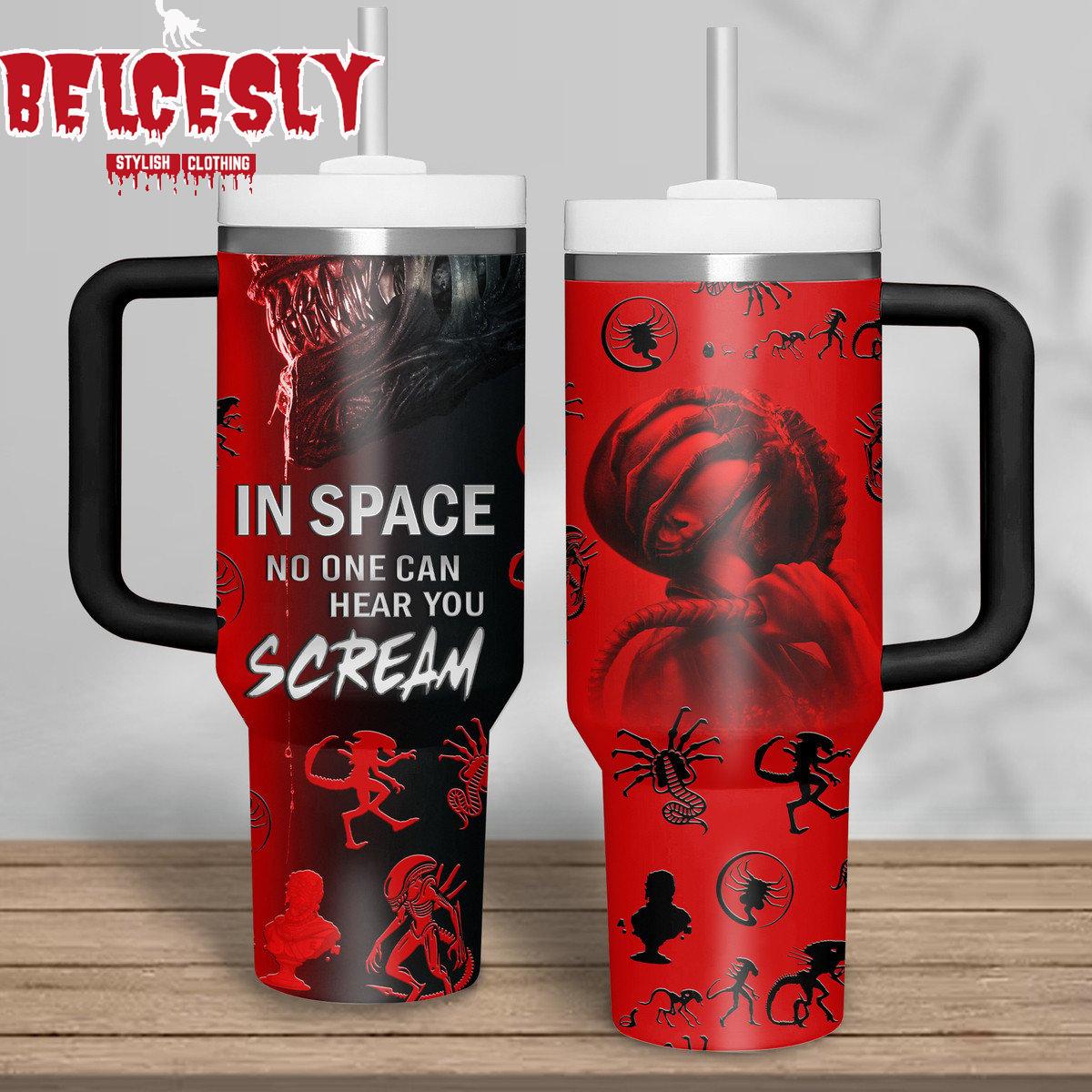 Romulus Alien Movies Custom Stanley Quencher 40oz Stainless Steel Tumbler With Handle