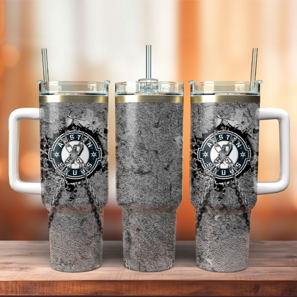 San Antonio Spurs Basketball NBA Sport Custom Stanley Quencher 40oz Stainless Steel Tumbler With Handle