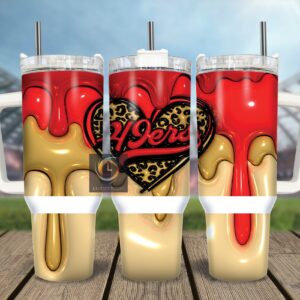 San Francisco 49ers NFL Custom Stanley Quencher 40oz Stainless Steel Tumbler With Handle