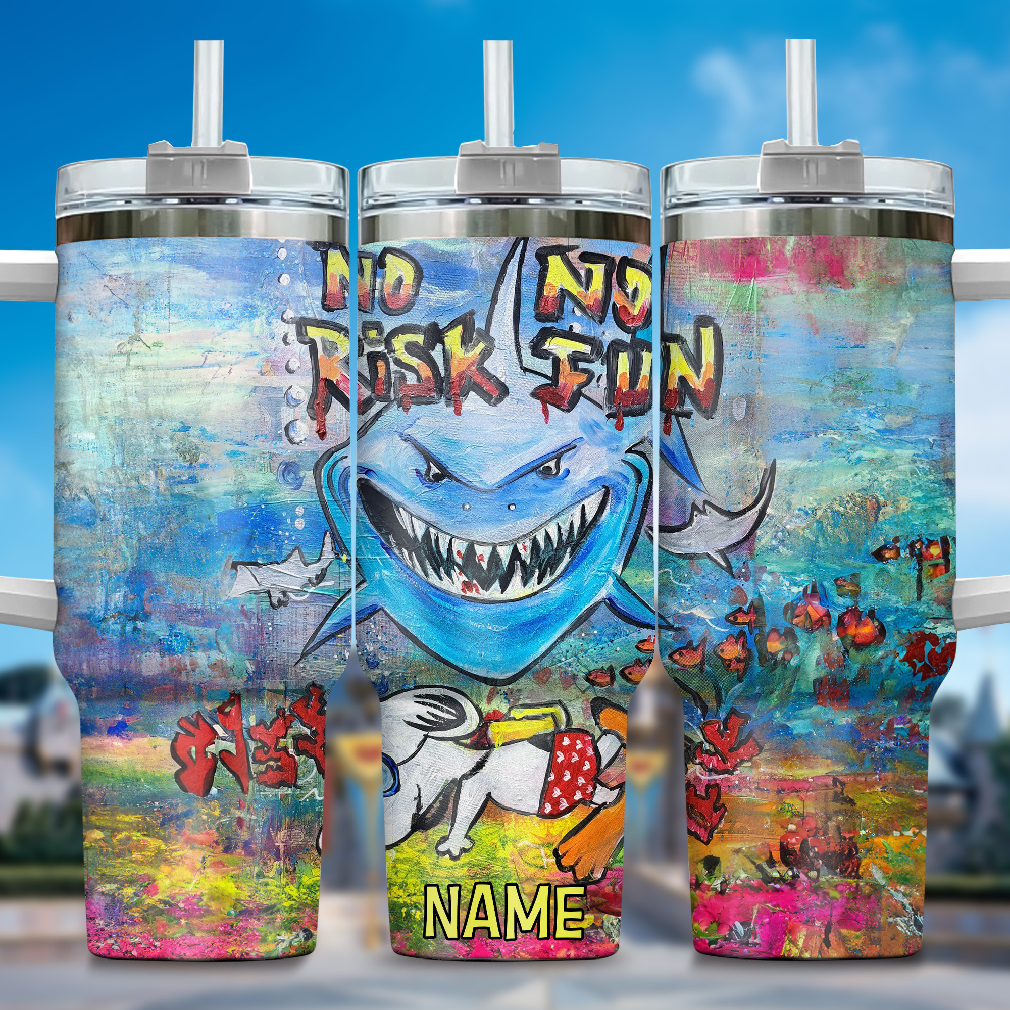 Snoopy Cartoon Custom Stanley Quencher 40oz Stainless Steel Tumbler With Handle
