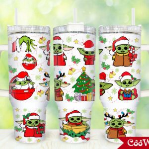Star Wars Movies Custom Stanley Quencher 40oz Stainless Steel Tumbler With Handle