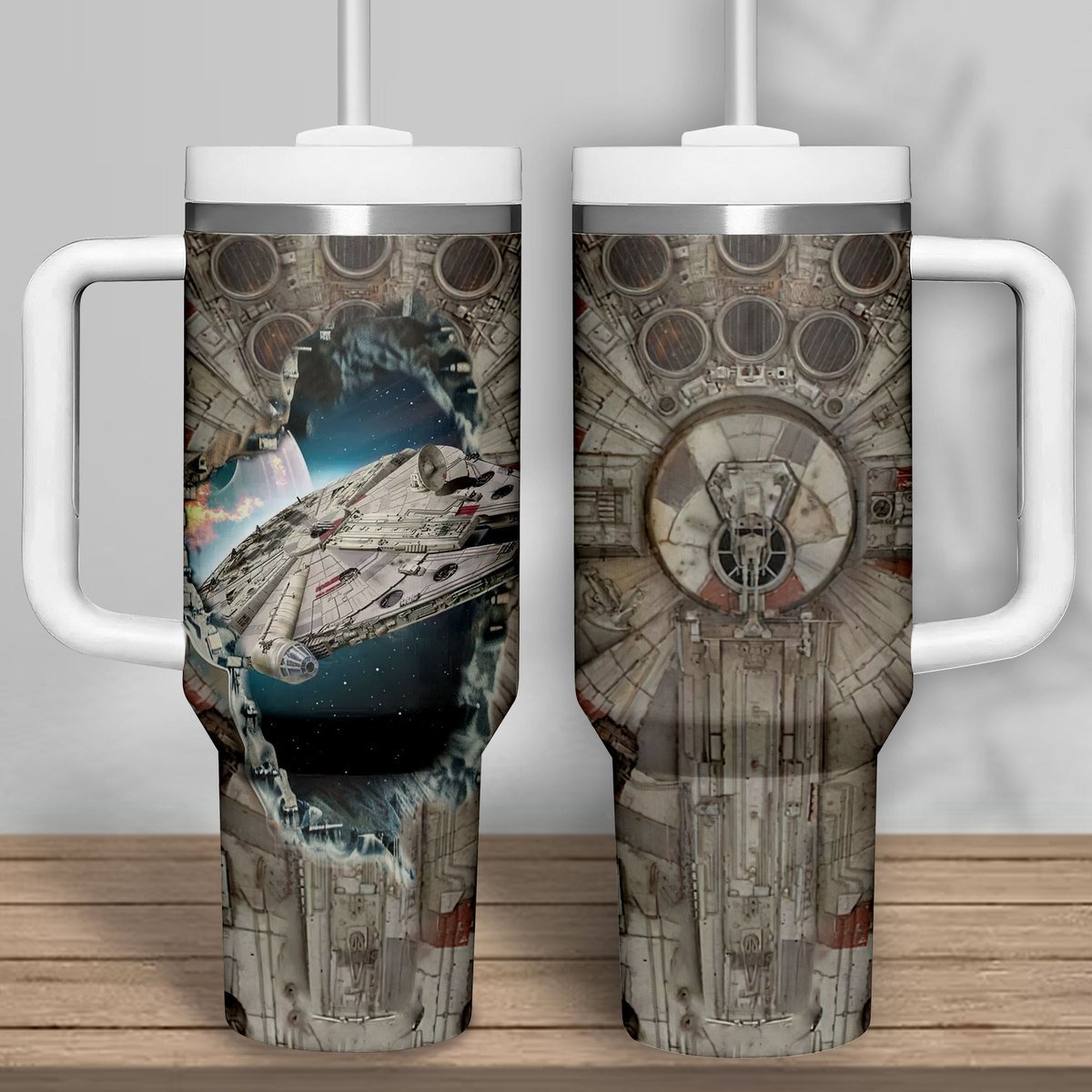 Star Wars Movies Custom Stanley Quencher 40oz Stainless Steel Tumbler With Handle