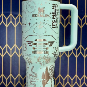 Taylor Swift Music Custom Stanley Quencher 40oz Stainless Steel Tumbler With Handle