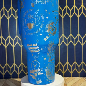 Taylor Swift Music Custom Stanley Quencher 40oz Stainless Steel Tumbler With Handle