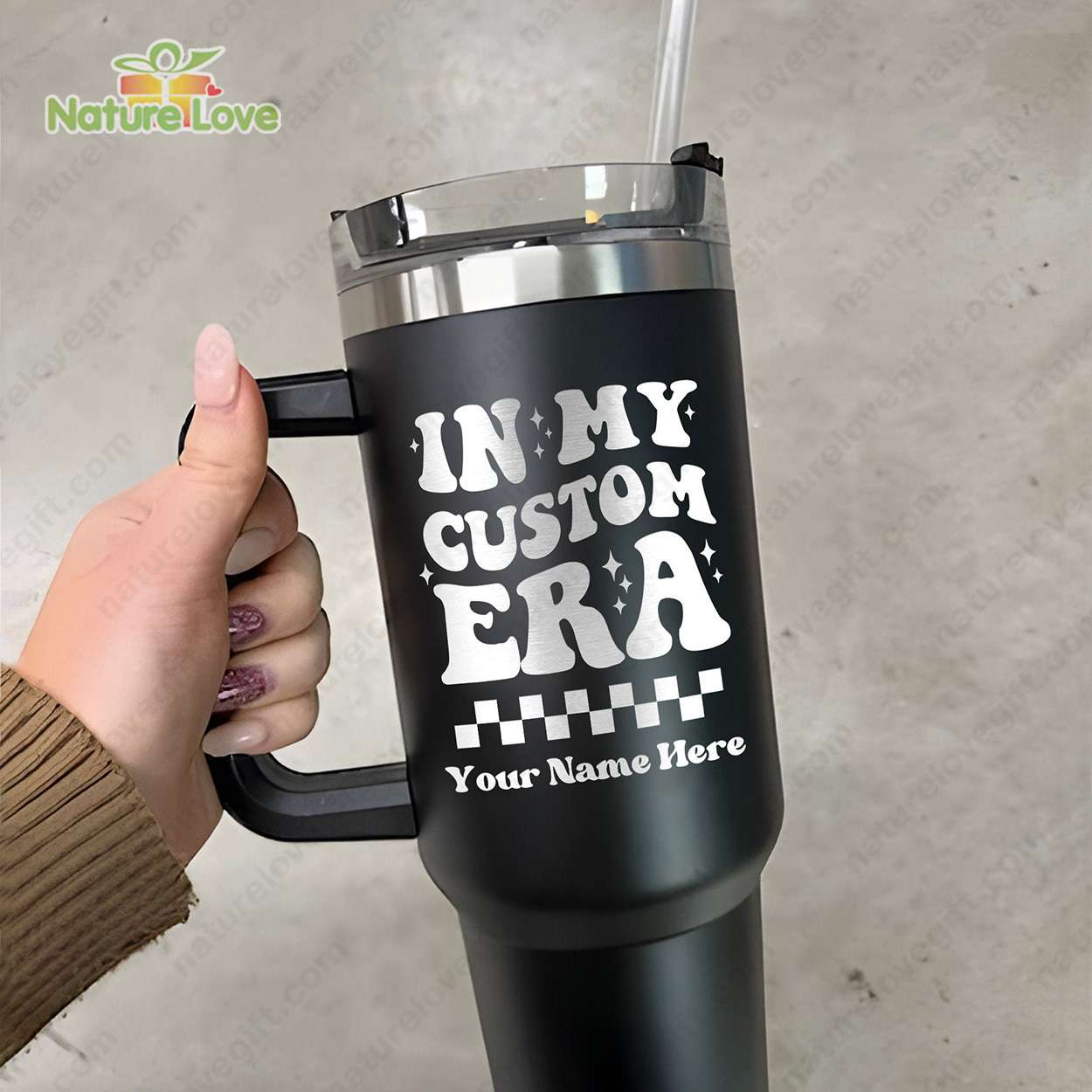 Taylor Swift The Eras Tour Music Custom Stanley Quencher 40oz Stainless Steel Tumbler With Handle