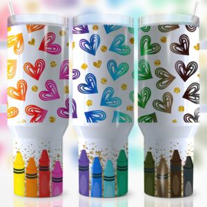 Teacher Life Custom Stanley Quencher 40oz Stainless Steel Tumbler With Handle