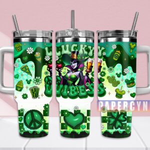 The Evil Queen Custom Stanley Quencher 40oz Stainless Steel Tumbler With Handle