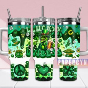 The Grinch Custom Stanley Quencher 40oz Stainless Steel Tumbler With Handle