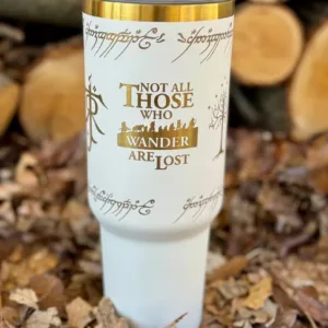 The Lord Of The Rings Movies Custom Stanley Quencher 40oz Stainless Steel Tumbler With Handle