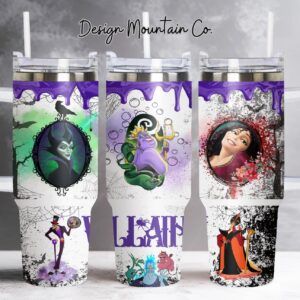 The Sleeping Beauty Disney Cartoon Custom Stanley Quencher 40oz Stainless Steel Tumbler With Handle
