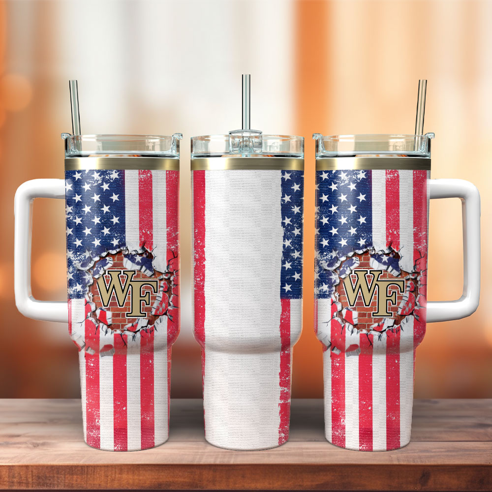 West Florida High School Custom Stanley Quencher 40oz Stainless Steel Tumbler With Handle