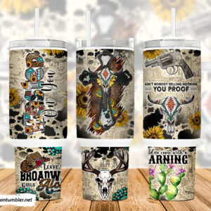 Western Vibes Custom Stanley Quencher 40oz Stainless Steel Tumbler With Handle
