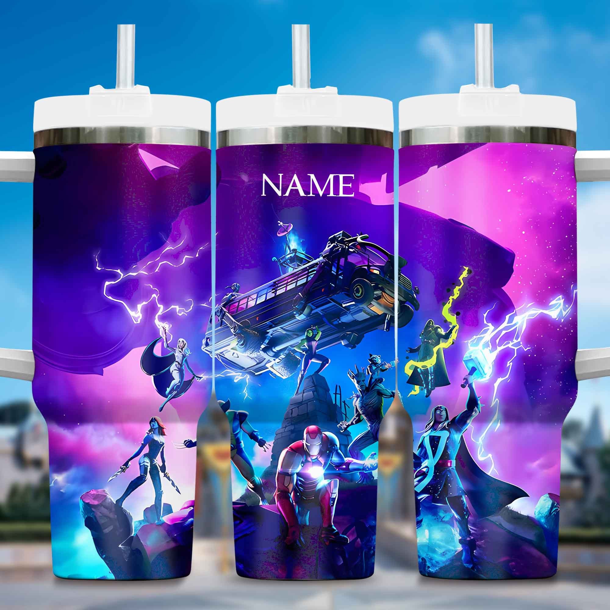 What If Movies Custom Stanley Quencher 40oz Stainless Steel Tumbler With Handle