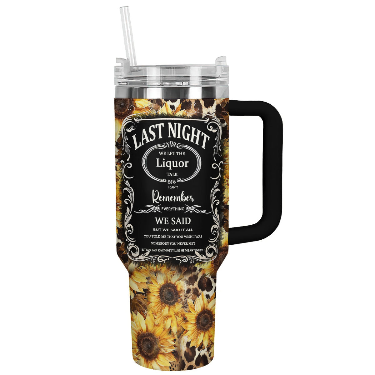 Wine Custom Stanley Quencher 40oz Stainless Steel Tumbler With Handle