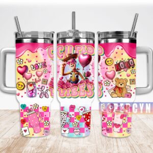 Woody Toy Story Custom Stanley Quencher 40oz Stainless Steel Tumbler With Handle