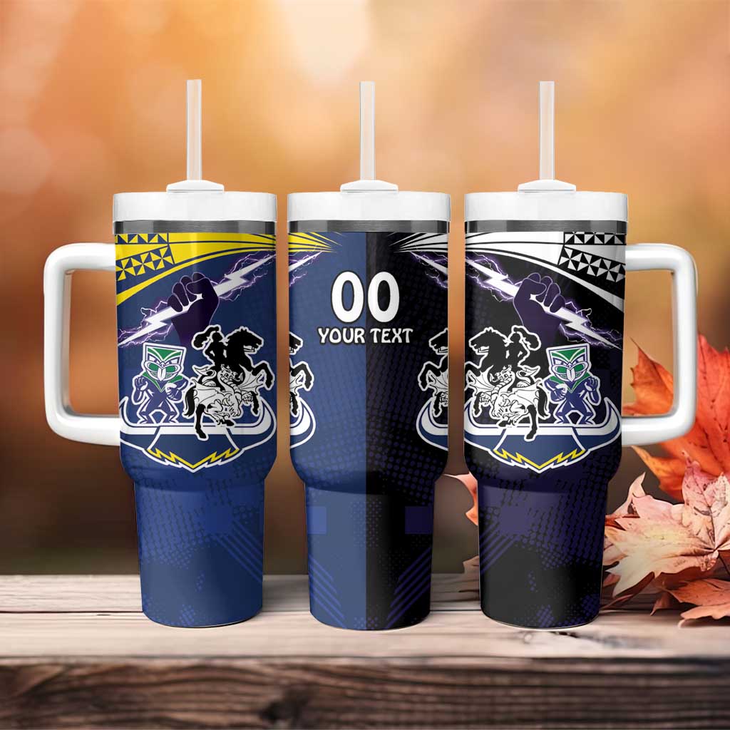 Dragons-Cowboys Combine Storm-Warriors Sport Style Version Custom Stanley Quencher 40oz Stainless Steel Tumbler With Handle