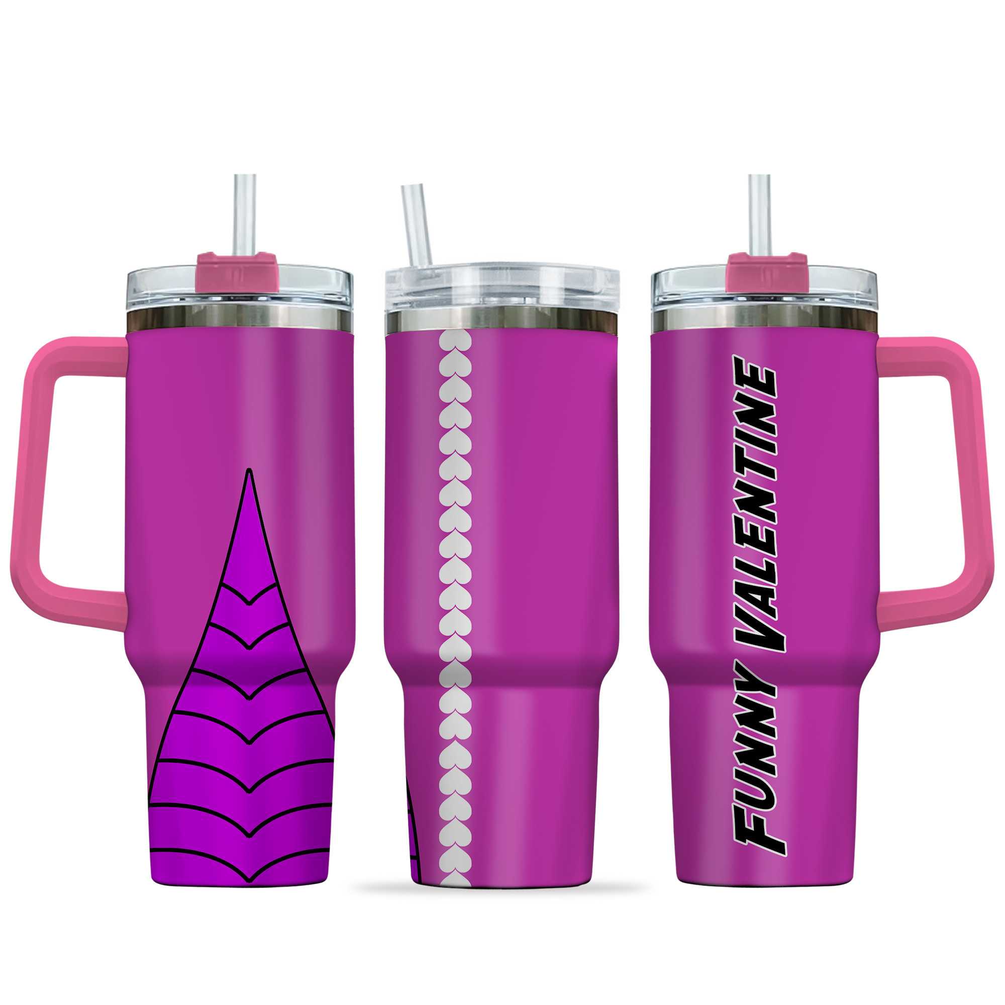 Funny Valentine JoJo's Bizarre Anime Custom Stanley Quencher 40oz Stainless Steel Tumbler With Handle
