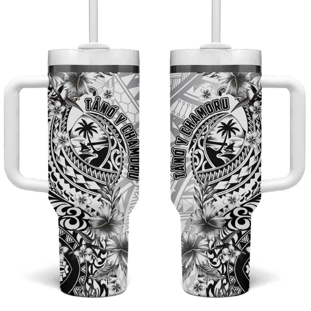Guam-Land of the Chamorro Custom Stanley Quencher 40oz Stainless Steel Tumbler With Handle