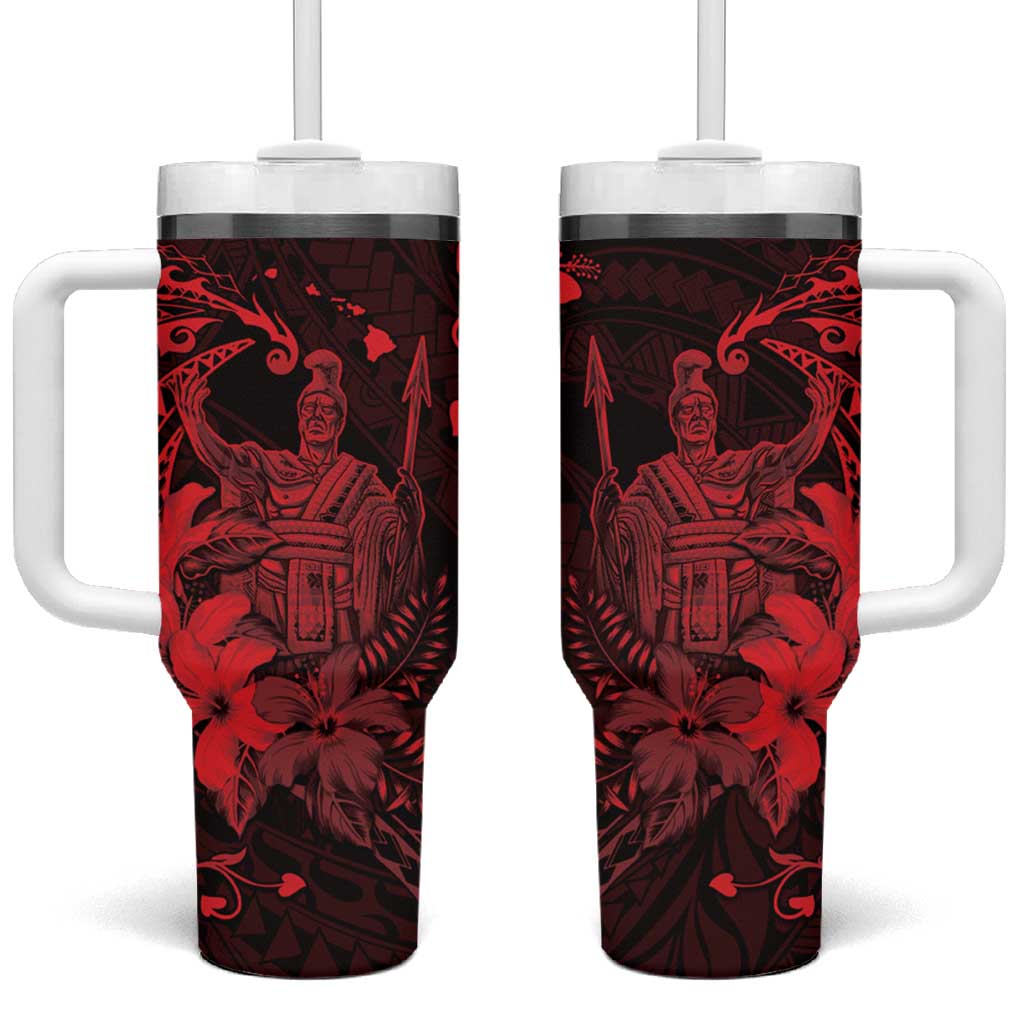 Hawaii King Kamehameha Day Custom Stanley Quencher 40oz Stainless Steel Tumbler With Handle