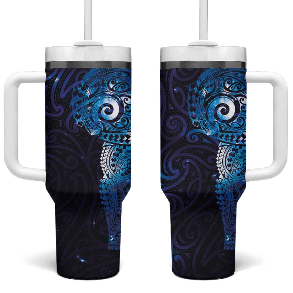 Matariki New Zealand Maori Koru Art Tattoo Custom Stanley Quencher 40oz Stainless Steel Tumbler With Handle