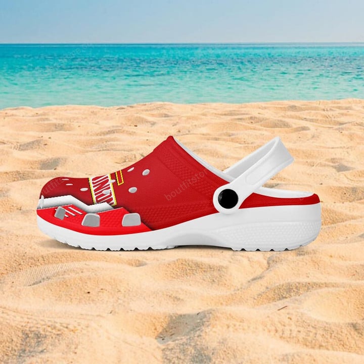 Merchidea 1. FC Union Berlin Bundesliga Sport Crocs Crocband Clogs Shoes Comfortable For Men Women and Kids