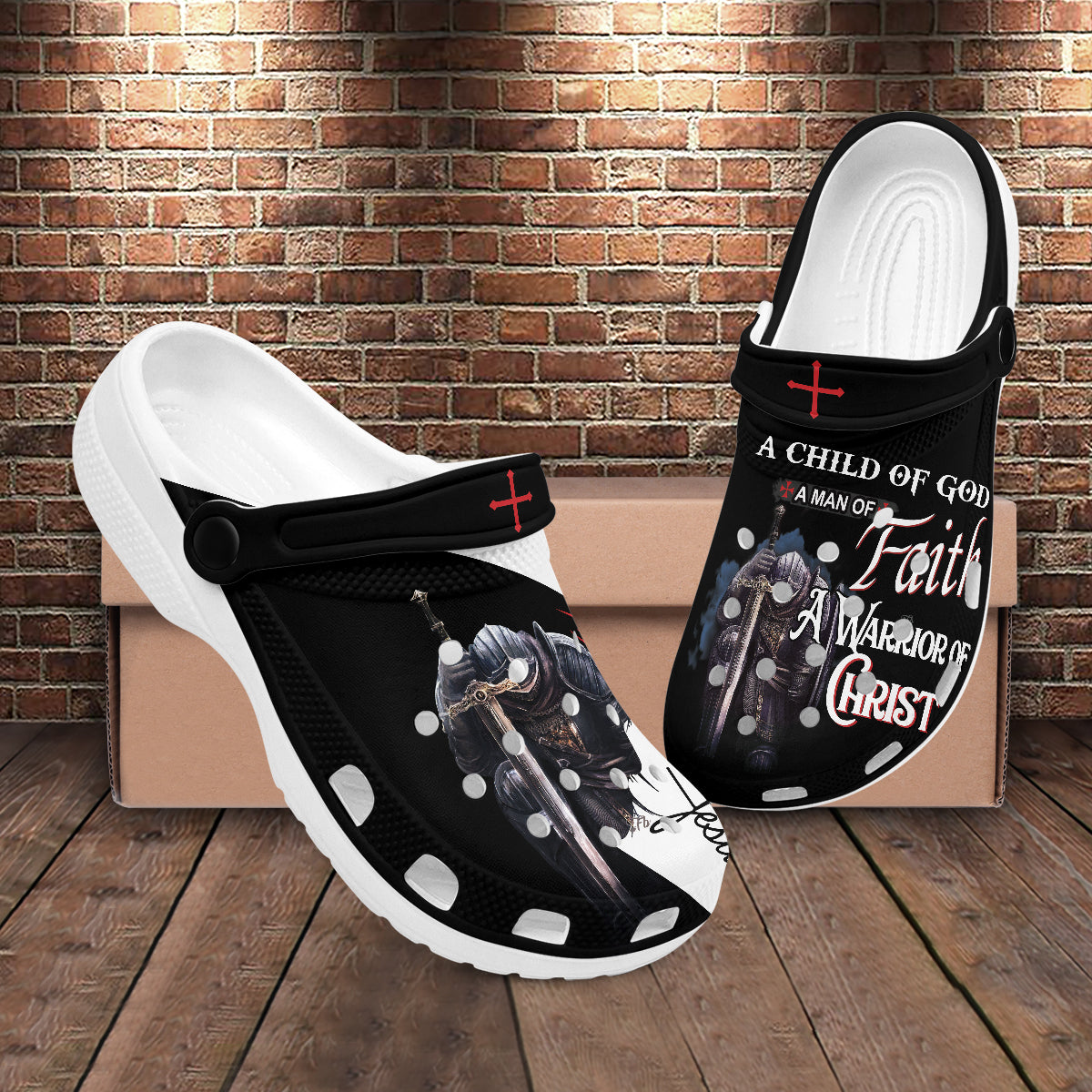 Merchidea A Child Of God Crocs Crocband Clogs Shoes Comfortable For Men Women and Kids Jesus Portrait Clogs Son Of God Gifts Religious