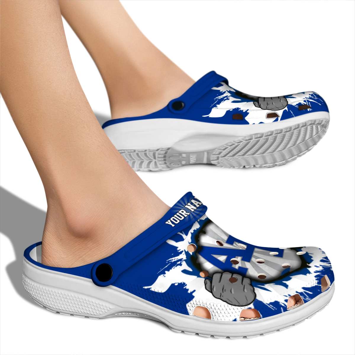 Merchidea Air Force Falcons NCAA Sport Crocs Crocband Clogs Shoes Comfortable For Men Women and Kids