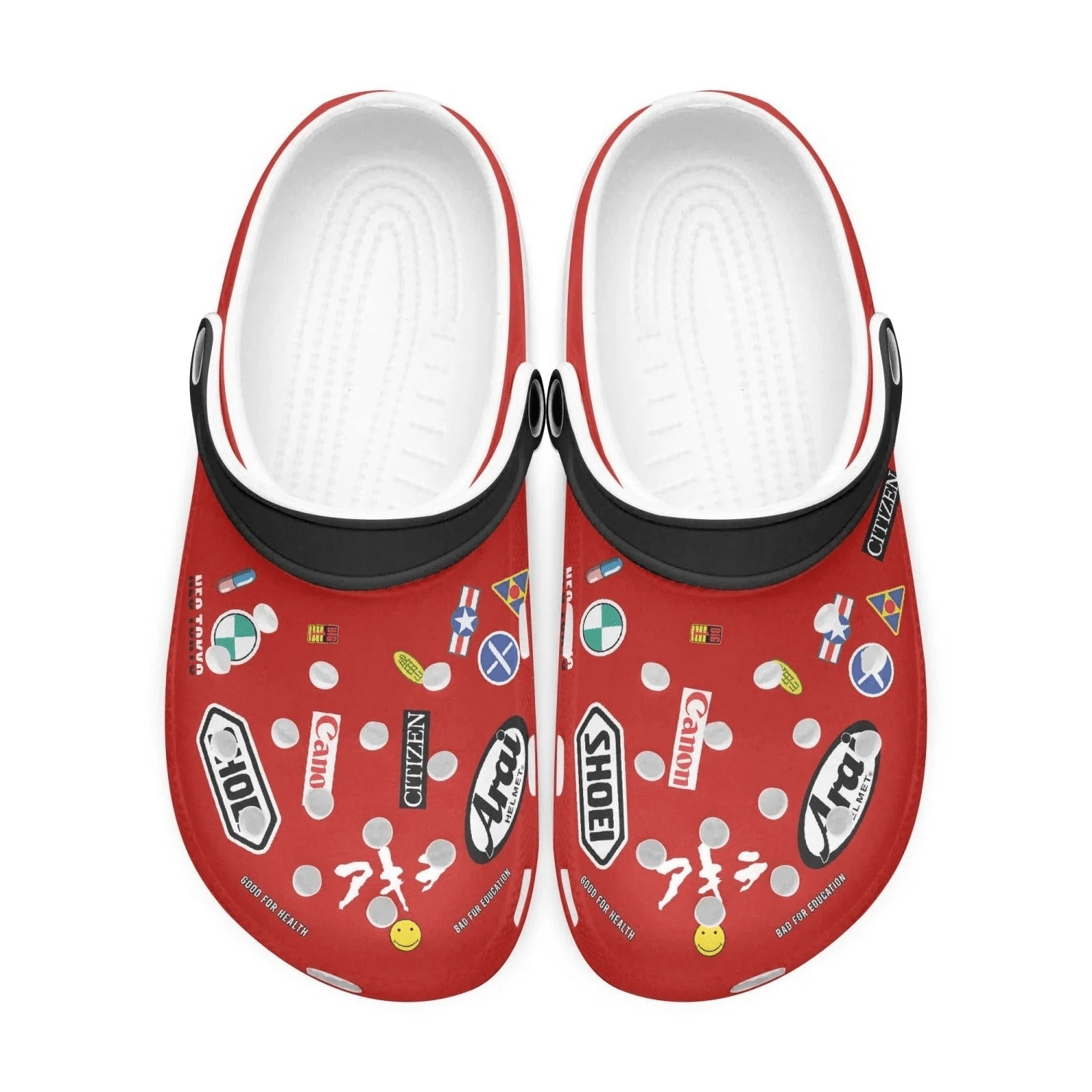 Merchidea Akira Kaneda Bike Custom Clogs