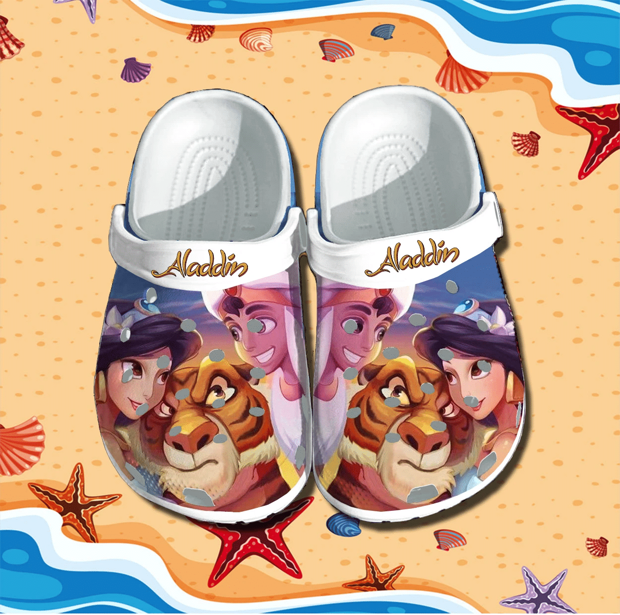 Merchidea Aladdin Crocs Clog Shoes