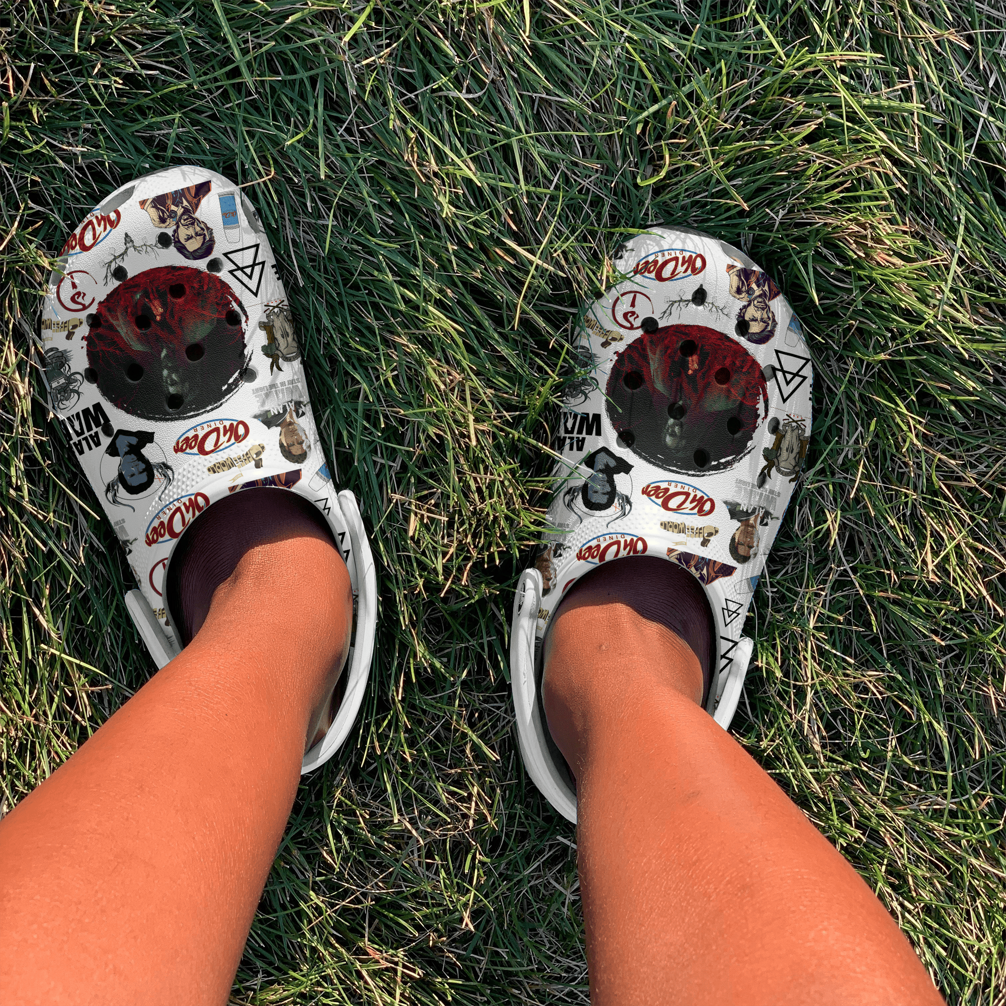 Merchidea Alan Wake 2 Movie Crocs Crocband Clogs Shoes Comfortable For Men Women and Kids